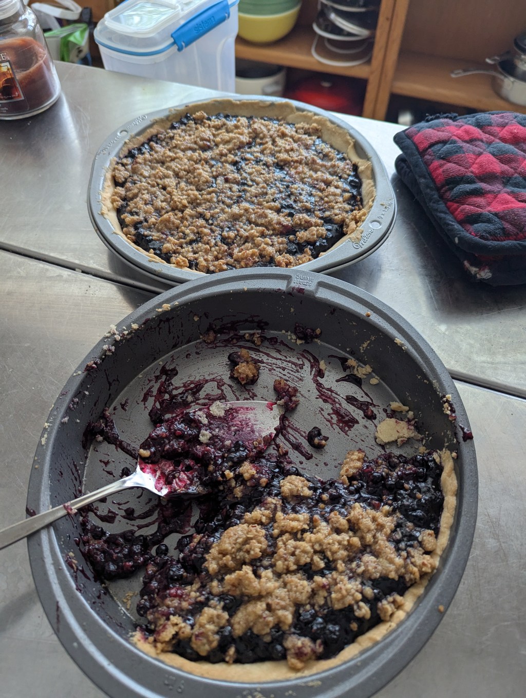 Blueberry Pie (and a Perler Pit&nbsp;Update)